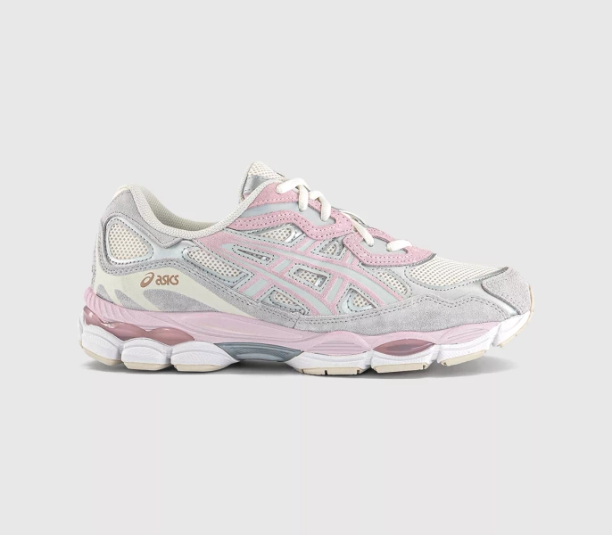 ASICS Gel NYC Trainers Concrete Barely Rose - Women's Trainers
