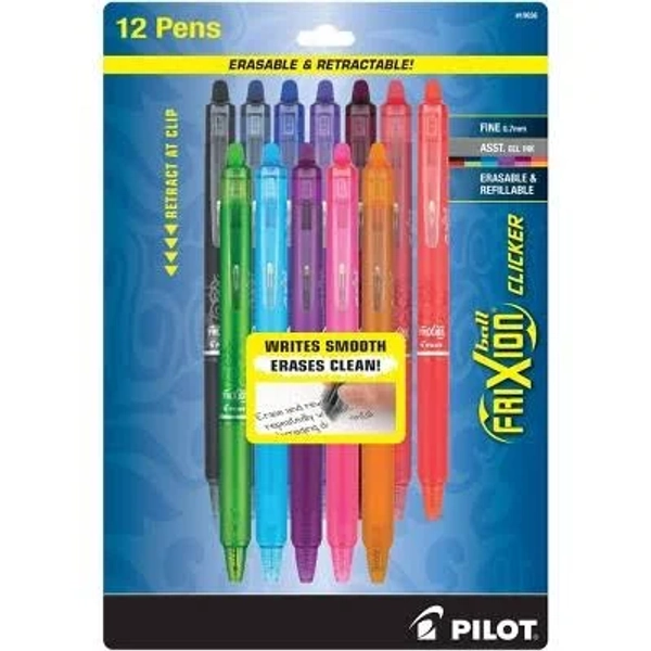 Pilot Frixion Erasable Gel Pens