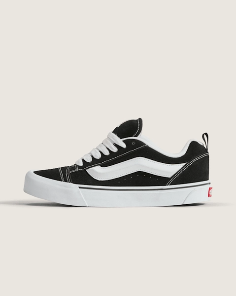 Knu Skool Shoe in Black / True White| Vans US
