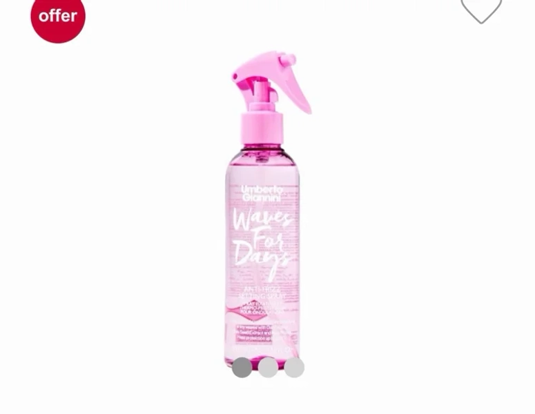 Umberto Giannini Waves For Days Anti-Frizz Setting Spray 200ml