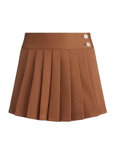 ALICE + OLIVIA Women's Noah Side-Striped Skort - Tan - Size 6