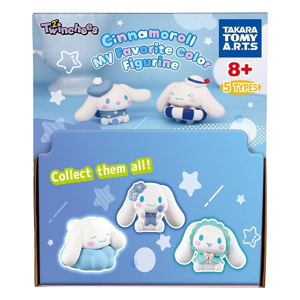 Sanrio Twinchees Mini Figures Cinamoroll My Favourite Colour 5 cm