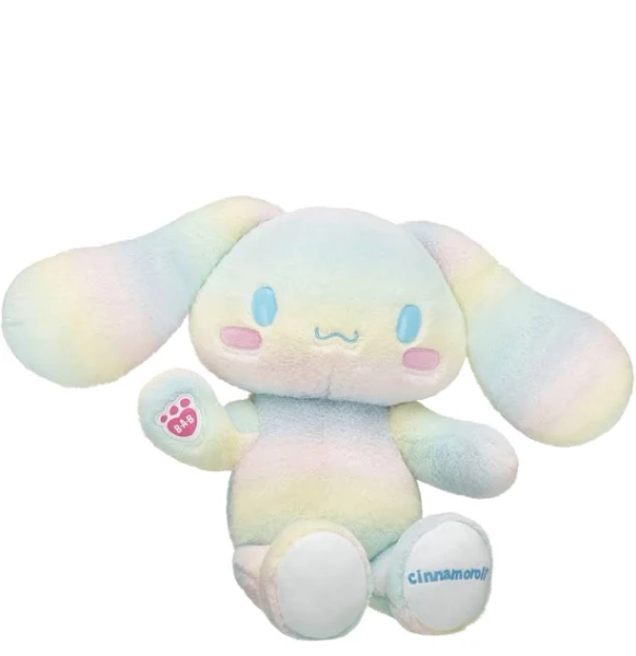 Build-A-Bear Sanrio Hello Kitty and Friends Cotton Candy Cinnamoroll Plush Stuffed Animal