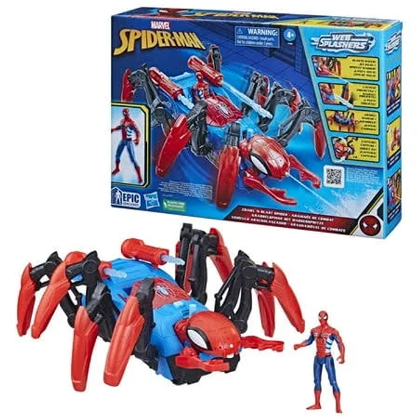 Hasbro Marvel Spider-Man Crawl N Blast Spider