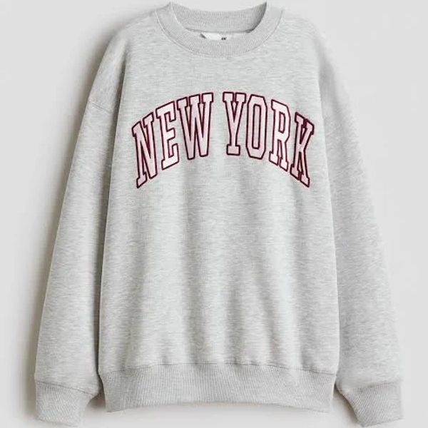 H&M Girls Sweatshirt with Motif