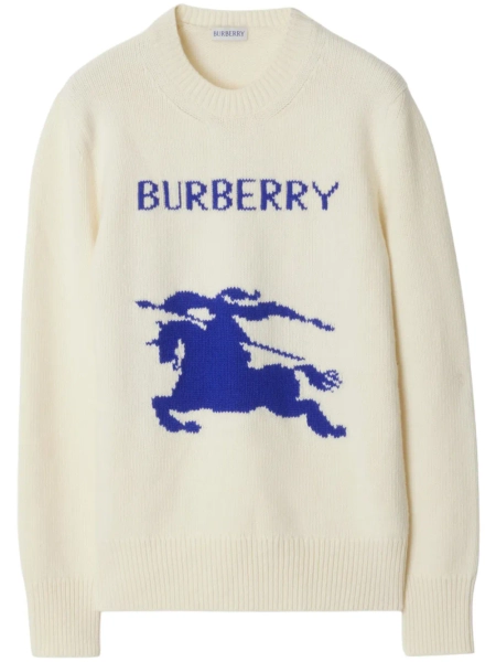 Burberry Equestrian Knight Sweater | Neutrals | FARFETCH