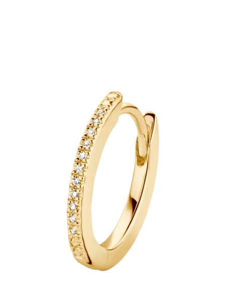 DPT Antwerp Diamond Hoop Earrings