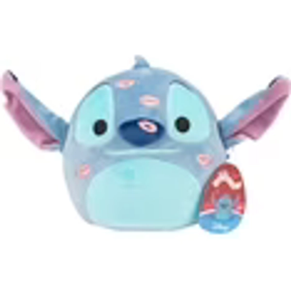 Squishmallows 8-Inch Stitch - Official Jazwares Disney Lilo & Stitch Movie Plush - Collectible Soft Squishy Stuffed Animal Toy - Add to Your Squad - Gift for Kids, Girls, Boys