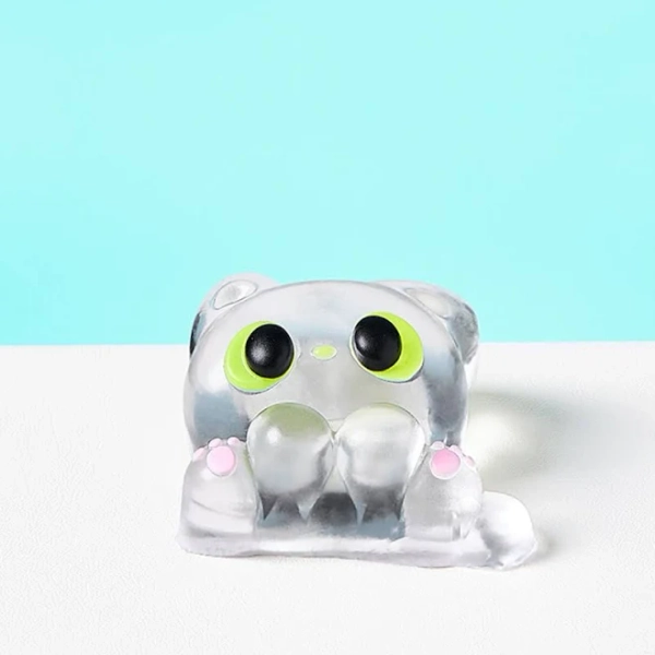 Taba Squishy Transparent Toothless Squeeze Toy