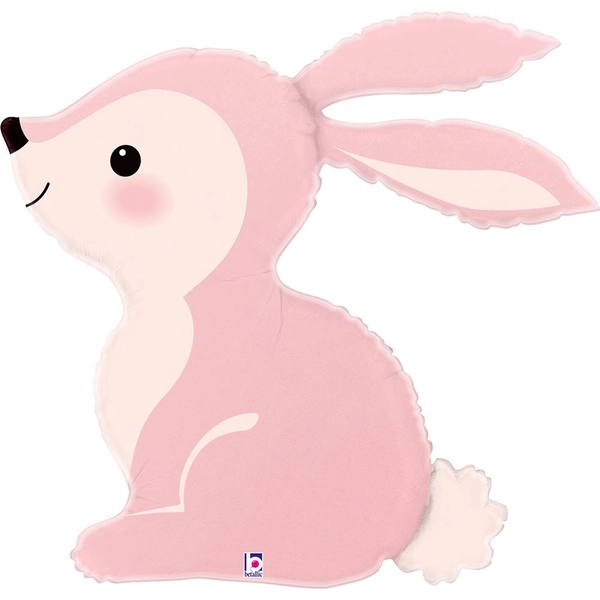 Buy Betallic 31 inch Woodland Pink Bunny Foil Balloon | Balloons4u