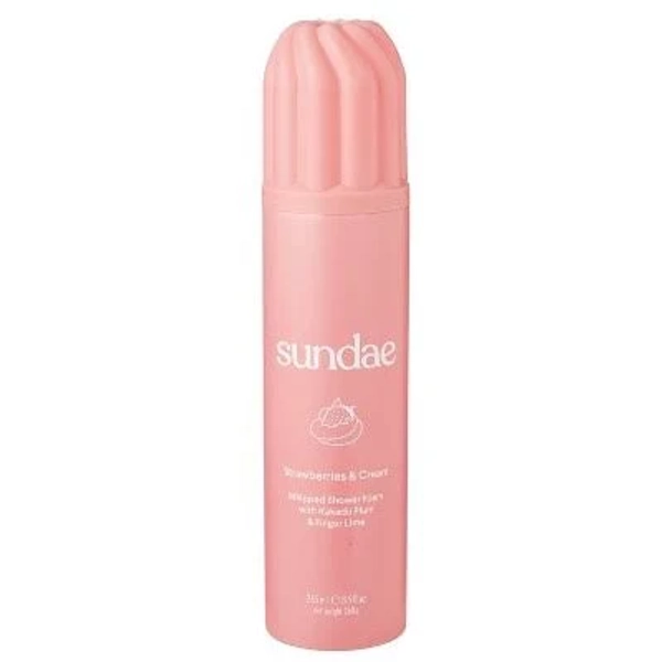 Sundae Strawberries & Cream Whipped Shower Foam