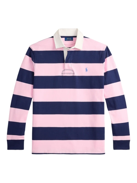 Polo Ralph Lauren striped long-sleeved polo shirt | M