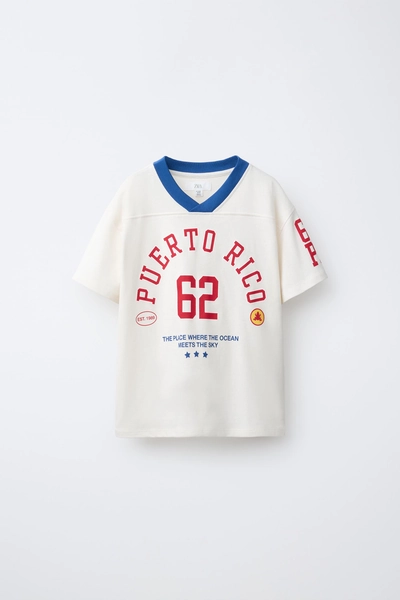 VARSITY TEXT T-SHIRT