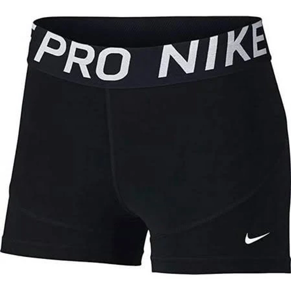 Nike Nike PRO Womens Shorts Black Size 3' Inseam Tight FIT Spandex