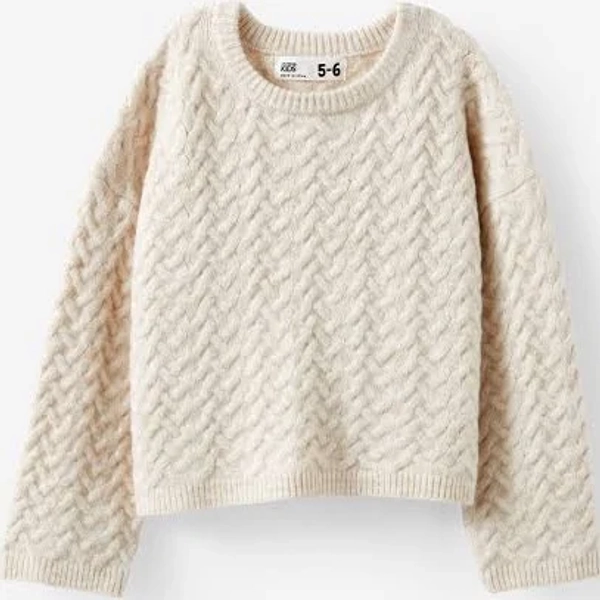 Cotton On Girls' Cosi Knit Pullover