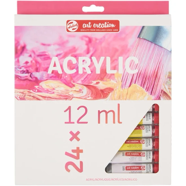 Art Creation Acrylic Paint Set of 24
