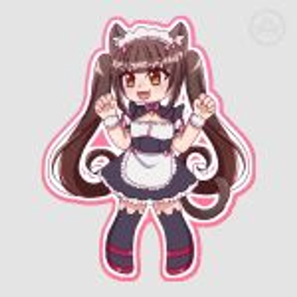 Nekopara Chocola Sticker by senavt15 - ACGGOODS