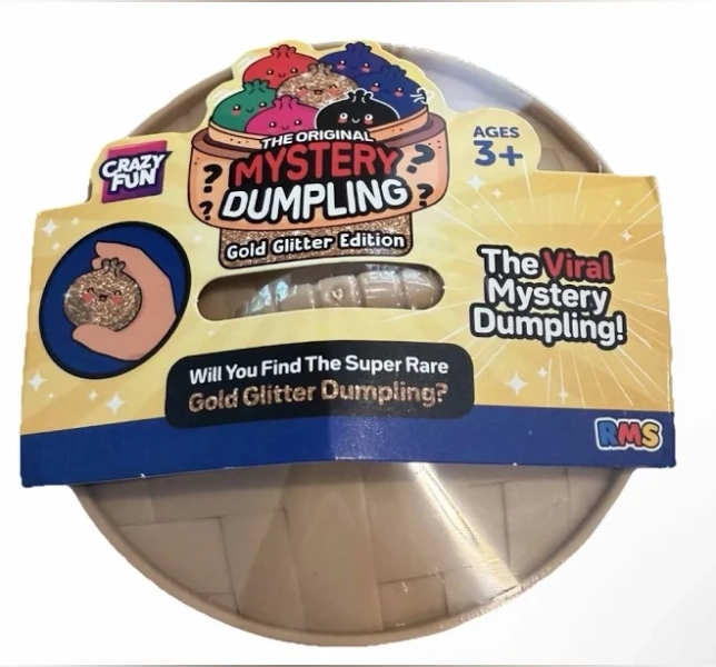 Rms Toys | The Original Viral Mystery Dumpling - Will You Find The Gold Glitter ?Nwt | Color: Brown/Pink | Size: Os | Sheckert2018's Closet