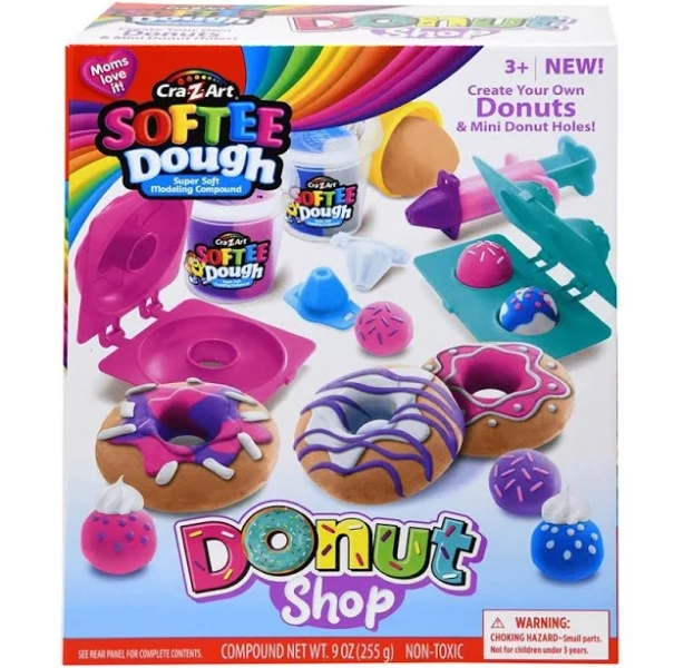 Cra-Z-Art Softee Dough Donut Shop Playset