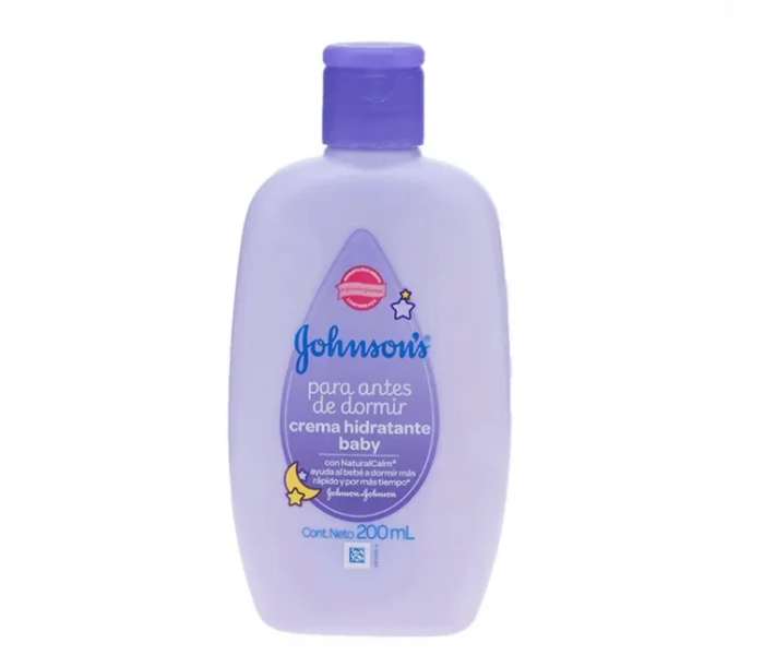 Crema Antes De Dormir Johnson'S Baby 200 Ml