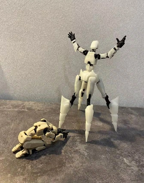 Spider Walker Mech Legs for Dummy 13 | 3D Printed Action Figure Doll Accessory
