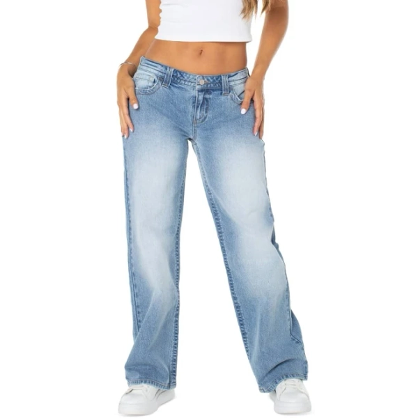 Celebrity Pink Juniors' Low-Rise Baggy Jeans