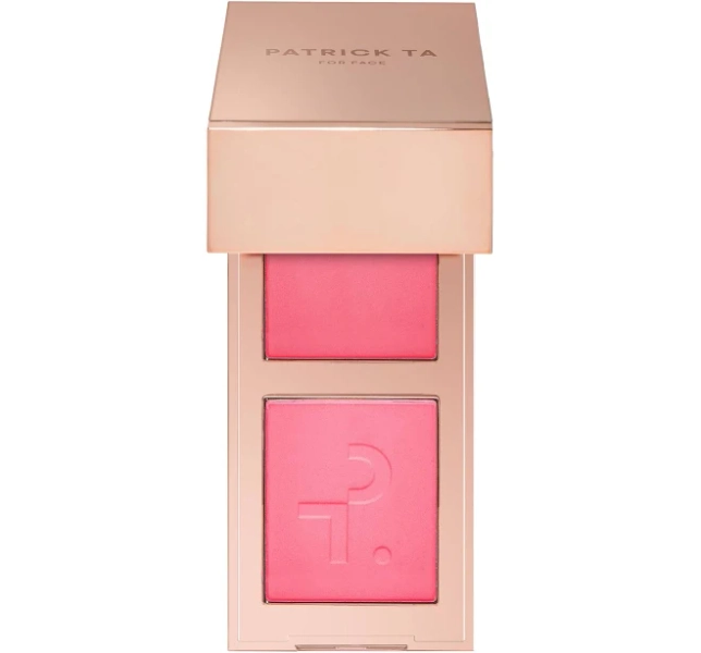 Patrick Ta Mini Major Headlines Double- Take Crème & Powder Blush Duo