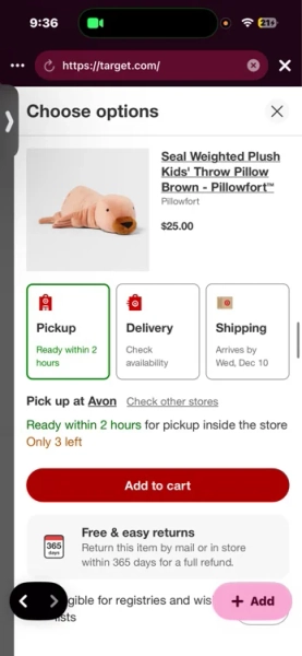 "weighted stuffed animals" : Target