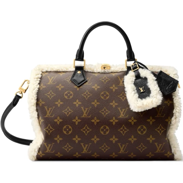 Louis Vuitton Speedy Soft 30 Teddy Monogram Leather Initiatives