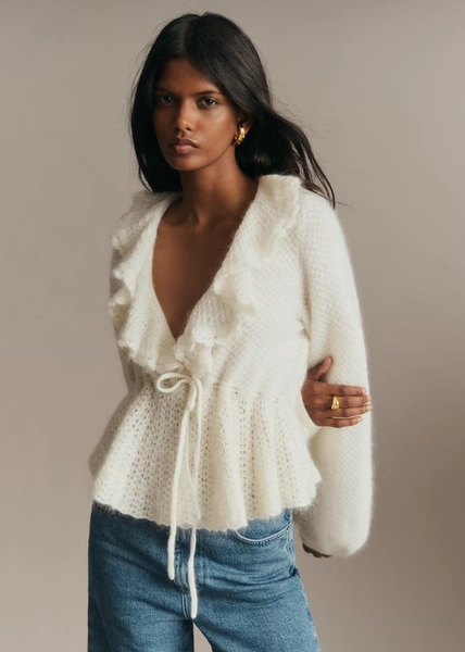 Gilet Eugénie - Ecru