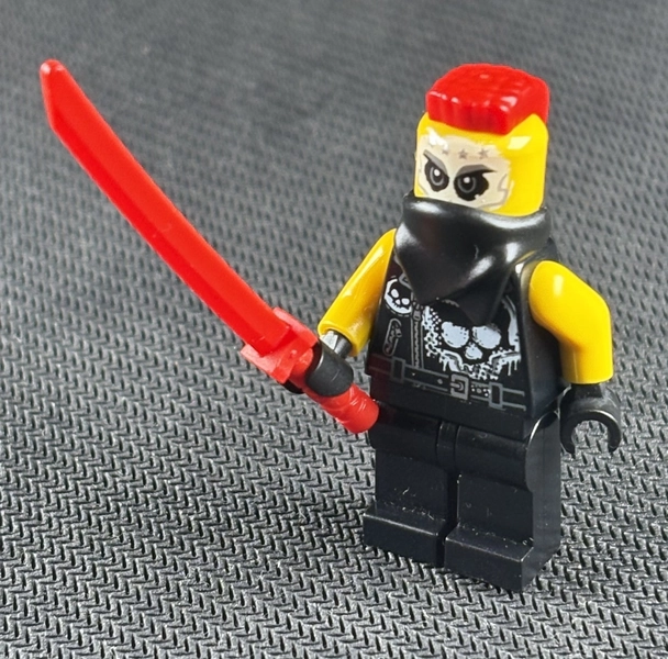 Lego Ninjago - Chopper Maroon Minifigure - NJO388 70643