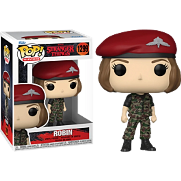 Stranger Things 4 - Robin in Hunter Outfit Pop! Vinyl Figure