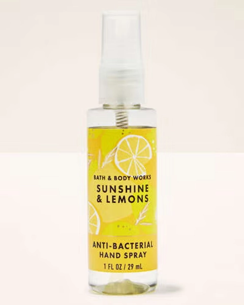 Sunshine & Lemons Hand Sanitizer Spray
