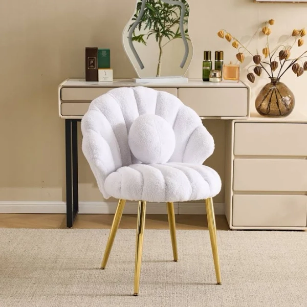 George Oliver Shell-Shaped Vanity Chair