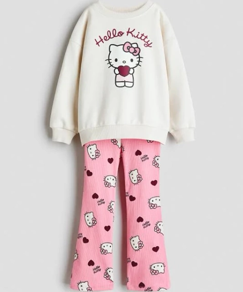 H&M Girls 2-Piece Sweatshirt and Leggings Set