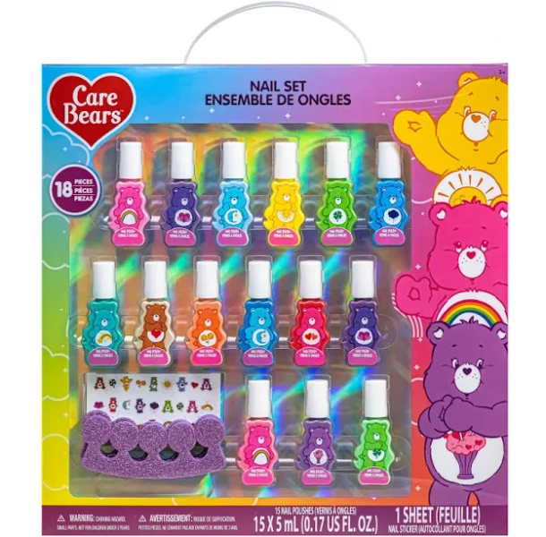 Townley Girl Care Bears Kids' Nail Polish Set
