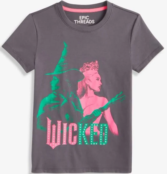 Epic Threads Little & Big Girls Wicked Graphic T-Shirt