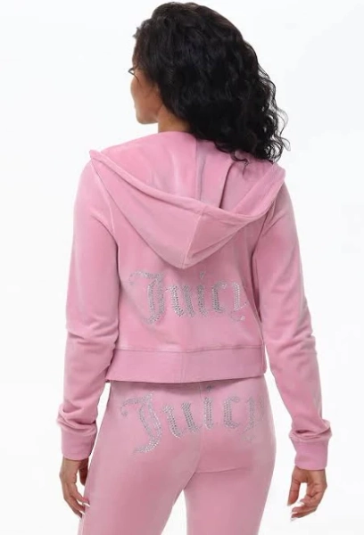 Juicy Couture OG Big Bling Women's Velour Hoodie