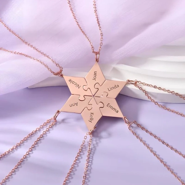 Matching Star Necklaces