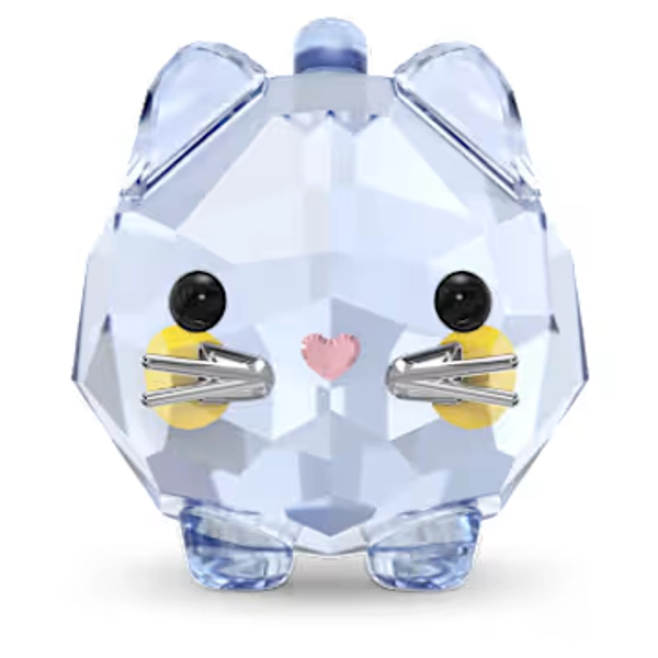 Chubby Cats yellow Cat | Swarovski