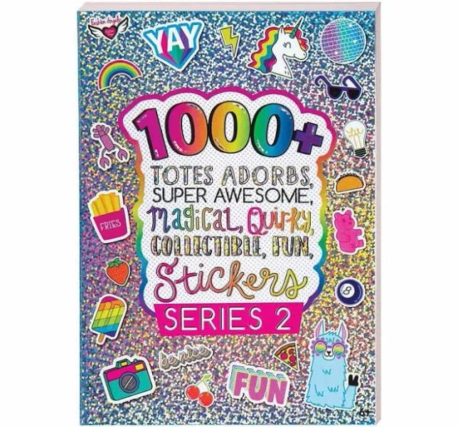 Fashion Angels 1000+ Totes Adorbs Super Awesome Stickers