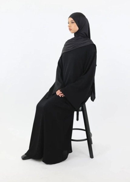 Abaya Farah Zoom - Black - Ina Collection