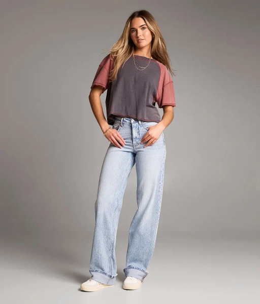 22 Golvin Billie Wide Leg Stretch Jean
