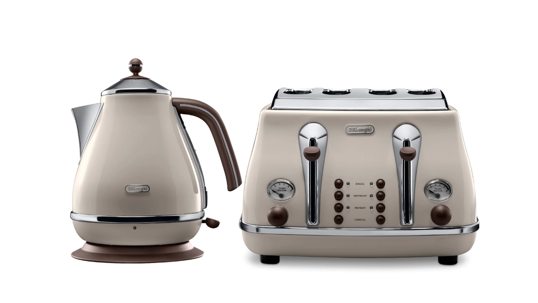 De'Longhi Icona Vintage Breakfast Pack - Beige