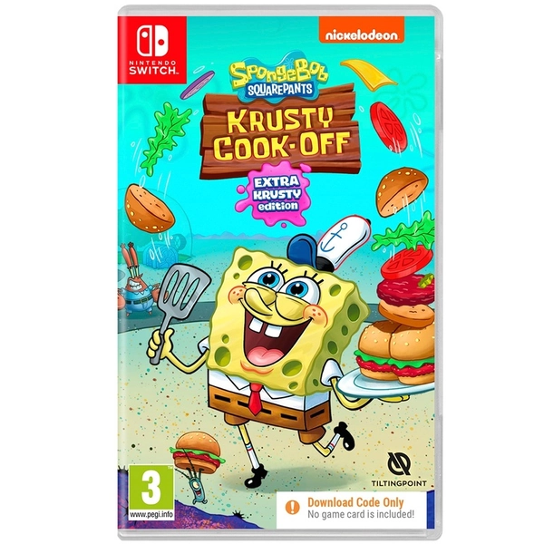 SpongeBob Squarepants: Krusty Cook-Off Extra Krusty Edition Nintendo Switch (Code in Box)