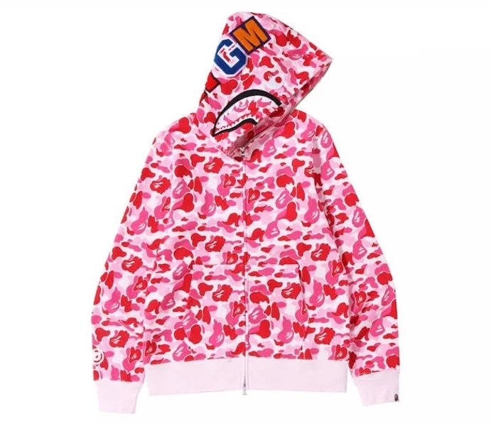 BAPE ABC Camo Shark Full Zip Hoodie Men's
