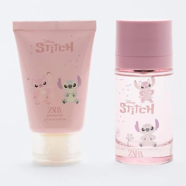 Zara Stitch Disney edt & Shower Gel