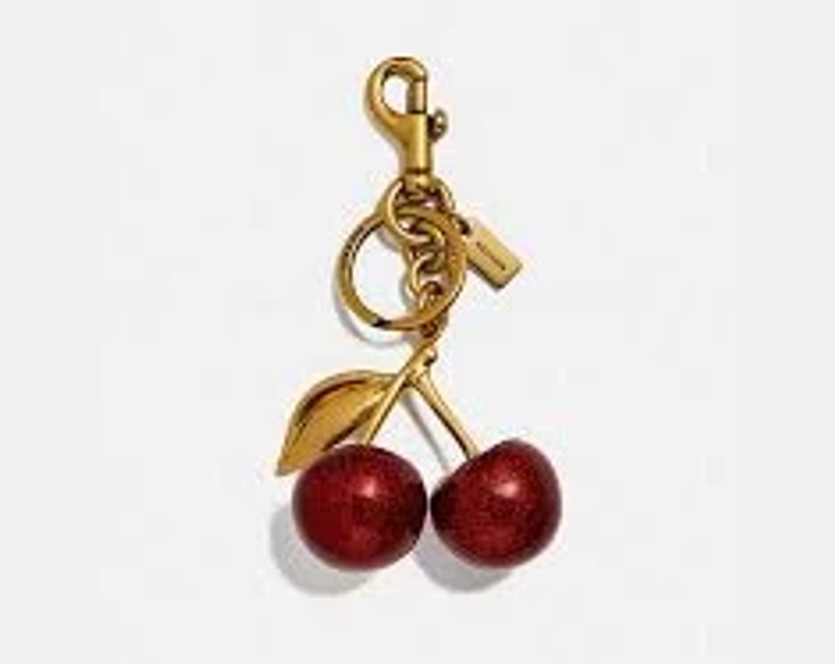 Coach Cherry Bag Charm