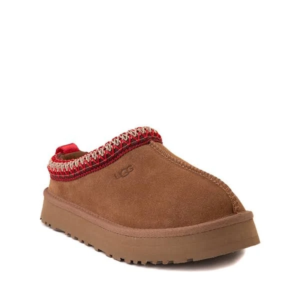 UGG Tazz Platform Slipper - Little Kid / Big Kid - Chestnut - Girls - Size 5