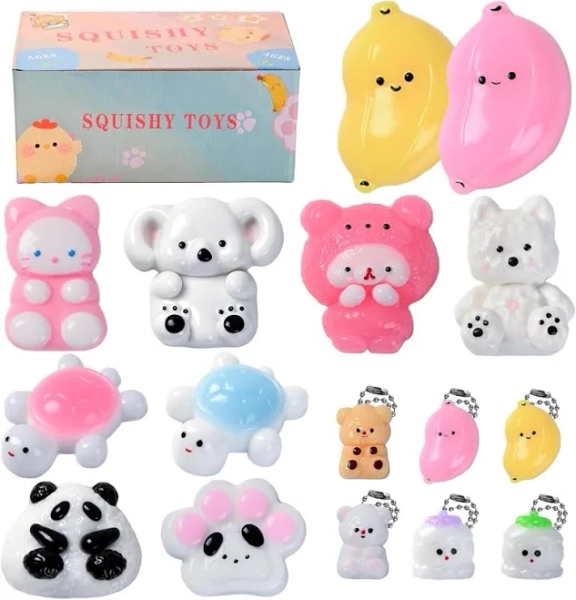 16pcs Taba Squishy Fidget Toys